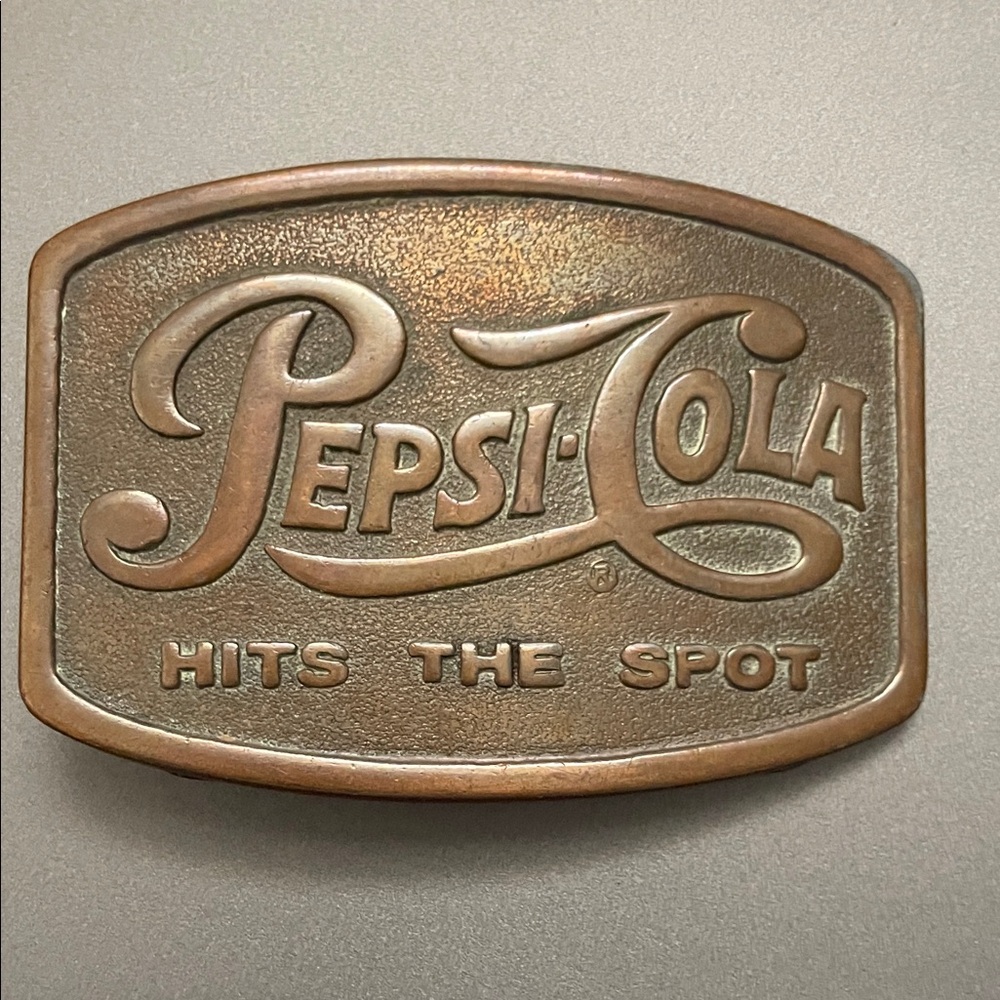 Pepsi-Cola 70s Vintage Belt Buckle